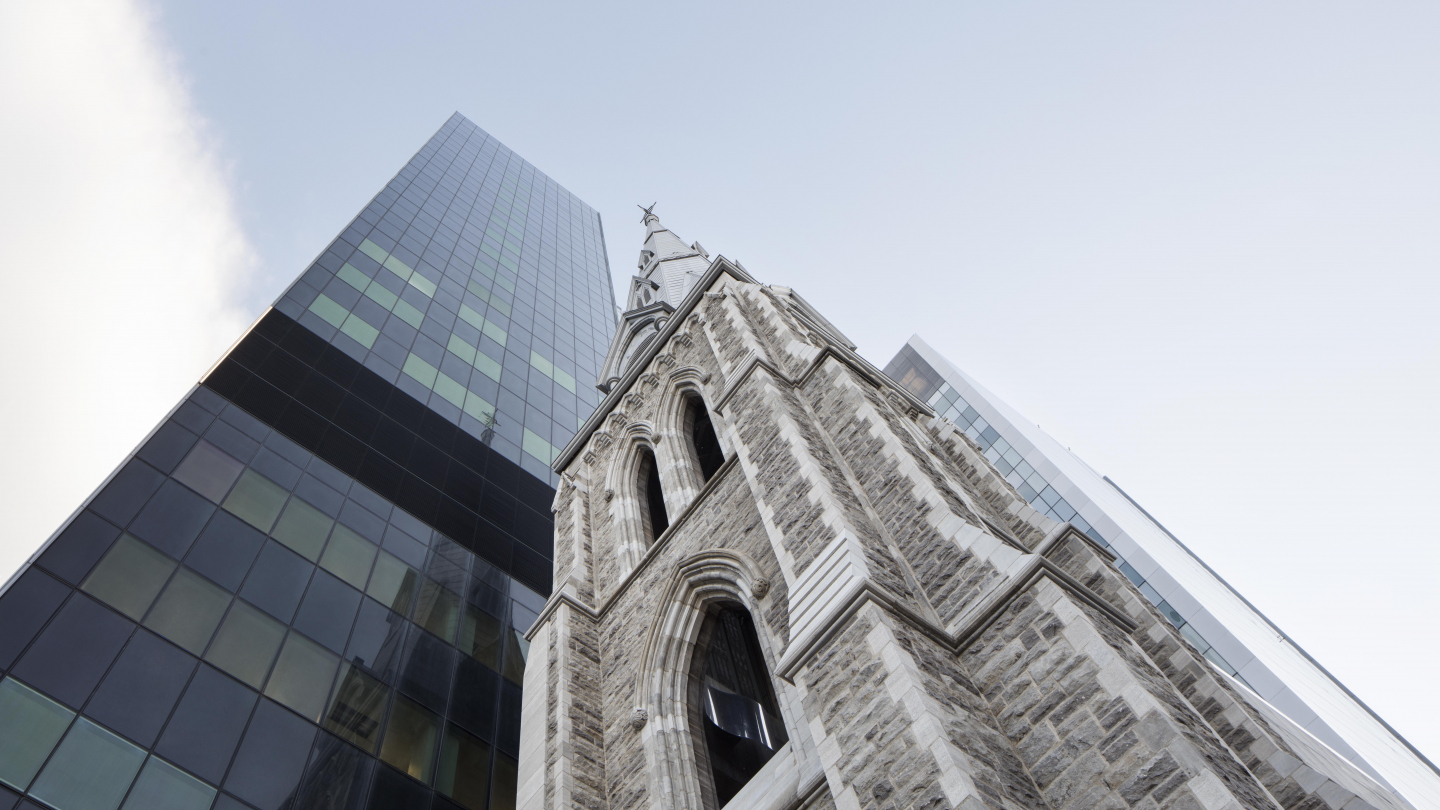 The CHUM steeple: an example of preservation